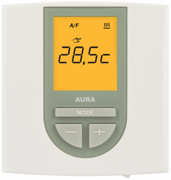 Терморегулятор для теплого пола  Aura VTC 550 с дисплеем